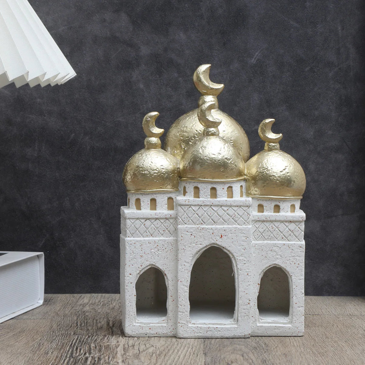 Muslim Kaaba Dome Mosque Islamic Desktop Ornament Table Decor 