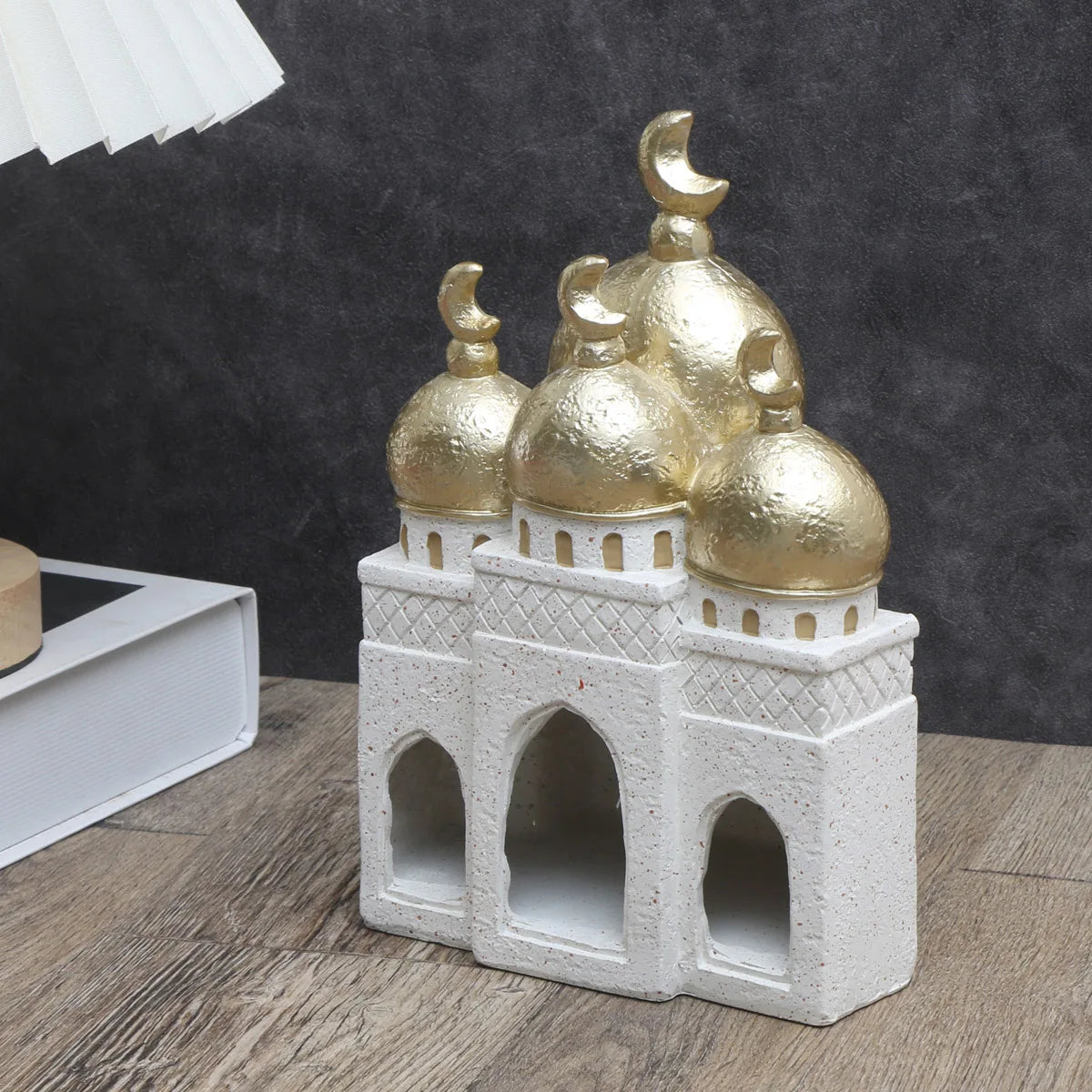 Muslim Kaaba Dome Mosque Islamic Desktop Ornament Table Decor 