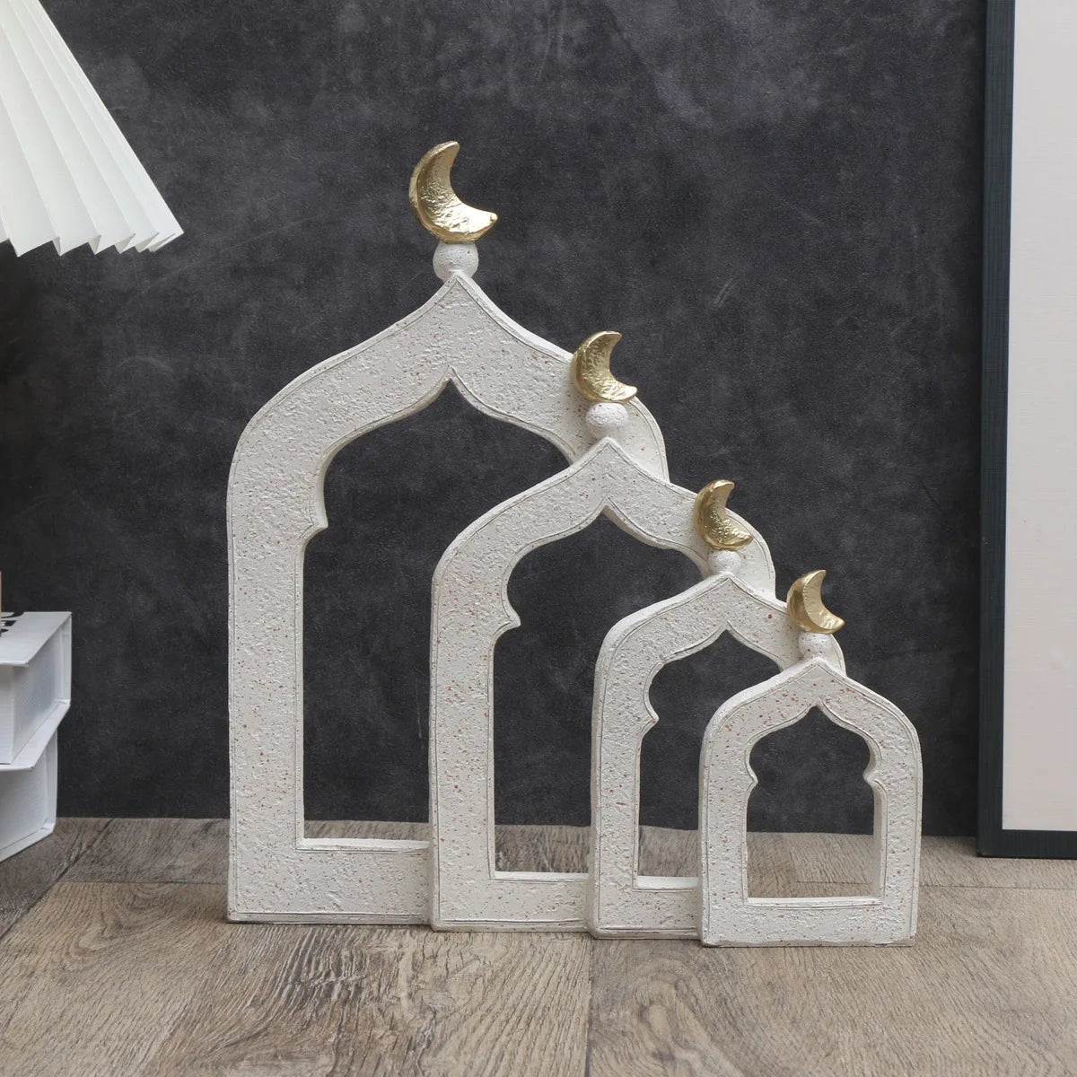 Muslim Kaaba Dome Mosque Islamic Desktop Ornament Table Decor 