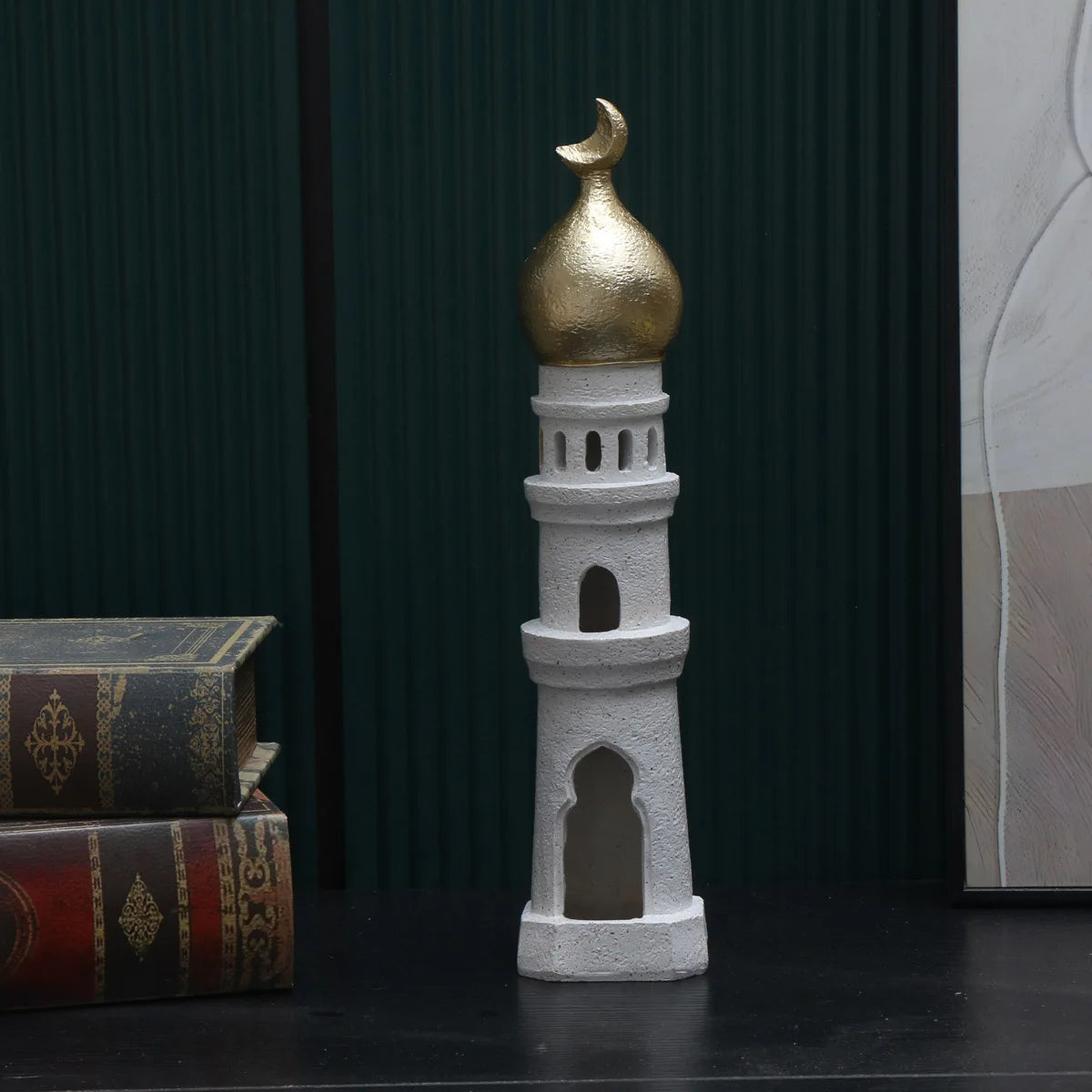 Muslim Kaaba Dome Mosque Islamic Desktop Ornament Table Decor 