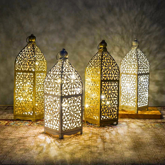 1PC Metal Vintage Decorative Light Morocco