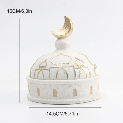 Muslim Kaaba Dome Mosque Islamic Desktop Ornament Table Decor 